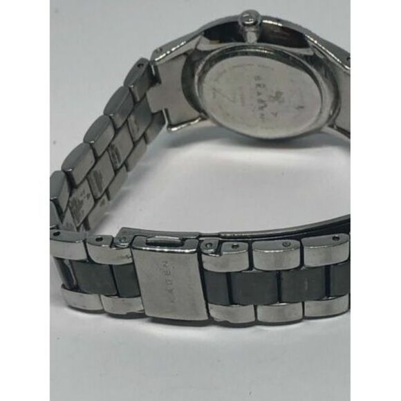Skagen 347SSMX Women's Two-Tone Stainless Steel Analog Dial Quartz Watch Bb615 - Picture 8 of 9